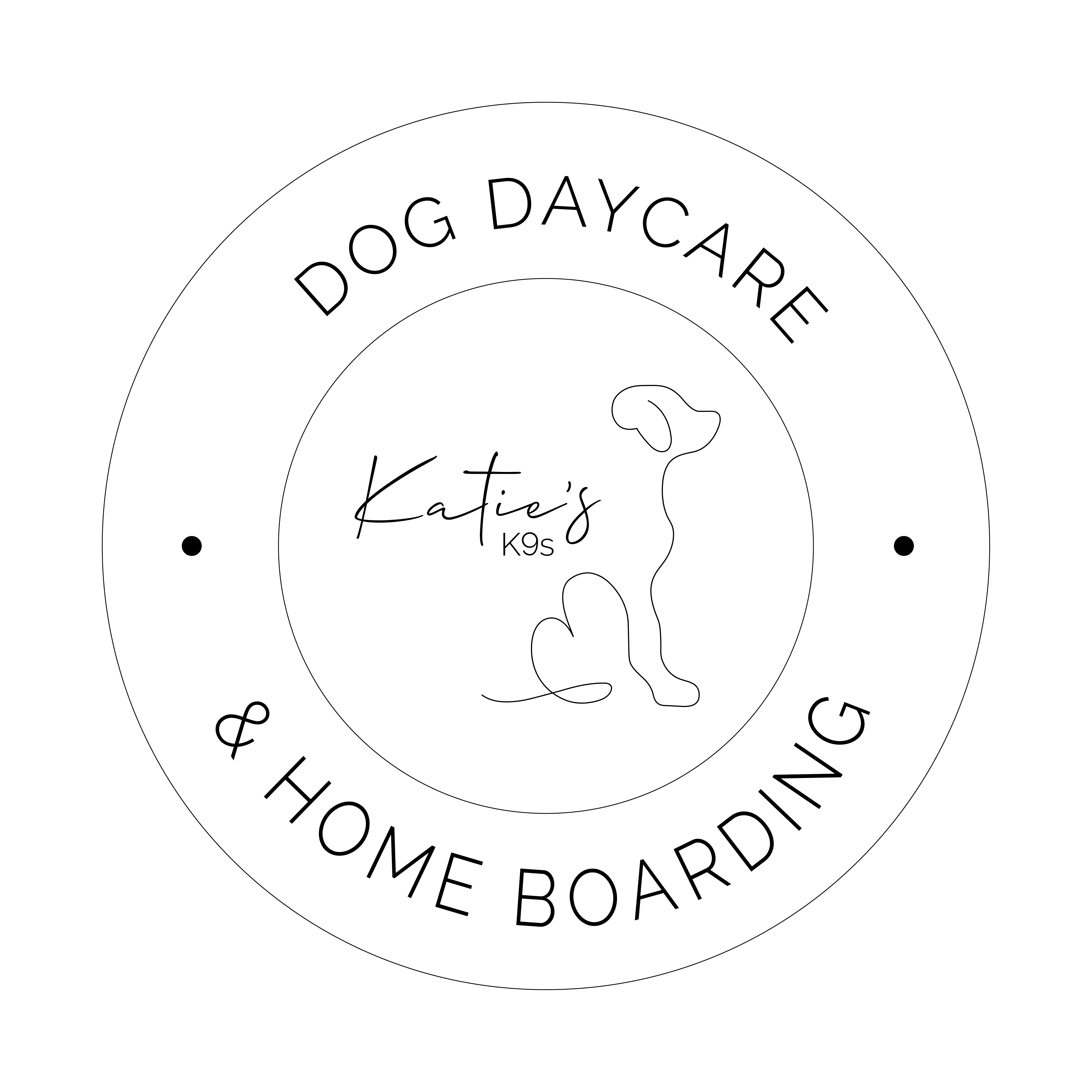 Katie's K9s dog boarding logo